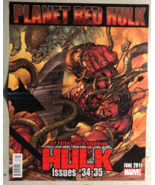 RED HULK &amp; UNCANNY X-FORCE (2011) Marvel 10&quot; x 13&quot; 2-sided promotional p... - €12,70 EUR