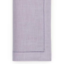 Sferra Festival Lavender 2 Linen Dinner Napkins Hemstitched Hem 20x20&quot; S... - $54.35