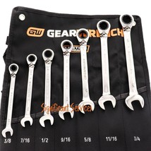 Gearwrench - 7 Pc. Reversible Combination Ratcheting Wrench Sets 7Pc Reversible - £113.60 GBP