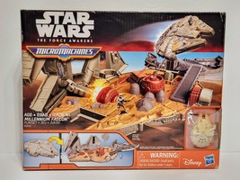 Star Wars The Force Awakens Micro Machines Millennium Falcon B3533 Play Set - New - £12.84 GBP