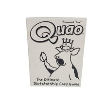 Quao Pronounced Cow Card Game Complete Set Family Night Ultimate Dictato... - $11.98
