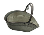 CBK Metal 2 Piece Set Galvanized Curved Oval Basket with Handle - $94.04