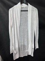 Aeropostale Ivory Duster Cardigan Lightweight Size M - $14.82