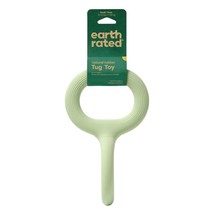 earth Rated Dog Tug Toy Green Rubber Small - £16.57 GBP