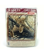 Counted Cross Stitch Kit RIOLIS 937 - Leopard - Started Complete  - £38.68 GBP