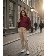 Bongo Juniors Quilted Multicolored Sweater Sz Small - $11.38