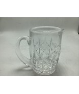 Waterford Ireland Crystal Creamer, Jug, Small Pitcher - Vertical &amp; Cross... - $223.30 MXN