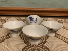 Vintage Kiku-Masamune Authentic Seal Japanese Porcelain Sake Cups - 4-PC... - $26.99