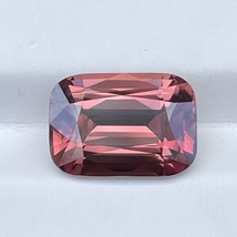 Natural Peachish Pink Zircon 9.40 Cts Cushion Cut Loose Gemstone - £1,082.47 GBP
