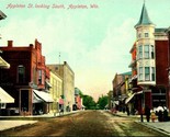 Vintage Postcard c. 1909 Appleton Dirt Street View Looking South Appleto... - $11.83