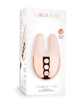 LE WAND DOUBLE VIBE RECHARGEABLE SILICONE DUAL MOTORS  - $2,023.89 MXN