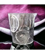 CJ Riedel Marguerite Pitcher Jug Glass Flower Clear Mid Century Mod 60s ... - £73.97 GBP