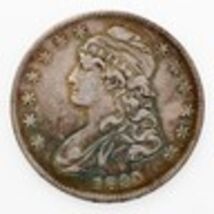 1835 Bust Half Dollar in Very Fine VF Condition, Nice Toning on Both Sides - $241.05