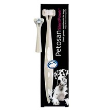 Petosan Silent Power Sonic Toothbrush For Pets 2 Heads Dog Toothbrush - £19.17 GBP