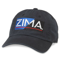 Zima Classic Logo Dad Hat Black - £19.92 GBP