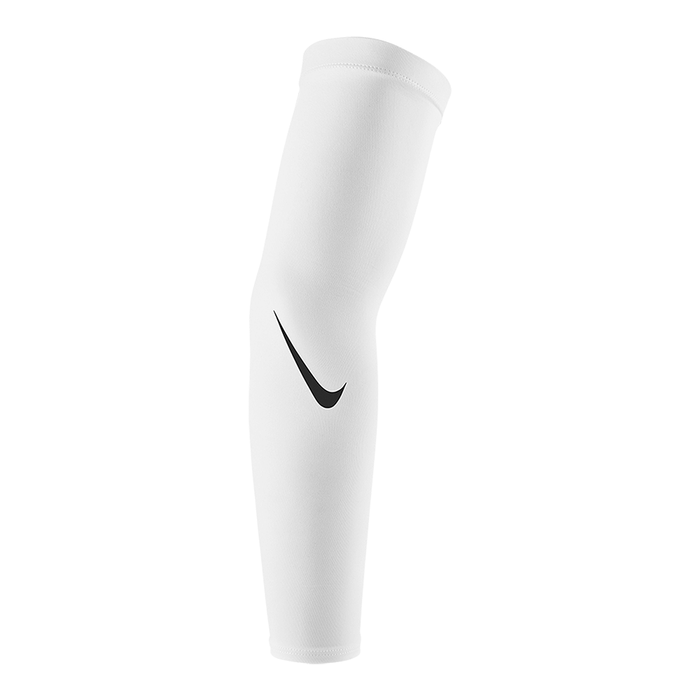 NIke Pro Dri-Fit Sleeves 4.0 Outdoor Sports Arm Band Proection White CW7206-101 - $50.31