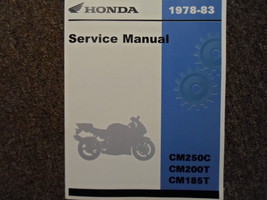 1978 1979 1980 1981 1982 1983 HONDA TWINSTAR CM185T CM200T CM250C Service Manual - £102.00 GBP