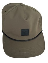 Tesla Snap Back Snapback Hat Olive Green Authentic OEM OSFM NWOT - $28.50