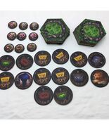 (39) World Of Warcraft Miniatures Game Tokens - $264.59 MXN