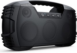 Outdoor Speaker With Handle, 40W Portable Wireless Speaker, 32H Playtime, Stereo - £61.91 GBP