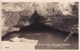 Roaring River Spring Cassville Missouri MO State Park Real Photo Postcard C60 - £2.39 GBP