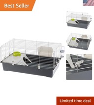 Stylish Indoor Small Animal Cage | Ideal for Guinea Pigs, Rabbits &amp; More - $124.99