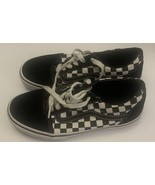 Vans Old Skool Youth Size 3 Shoes Lace Up Black &amp; White Checkered. - $396.29 MXN