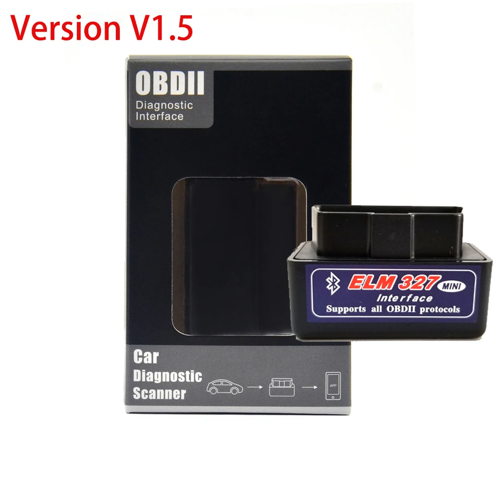 Auto Scanner MINI ELM 327 V1.5 Bluetooth Diagnostic Tool ELM327 Scanner OBDII Co - £77.60 GBP