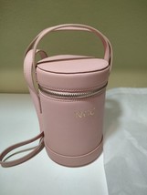 TDE mini cylinder bag purse pink and dust bag - £31.08 GBP