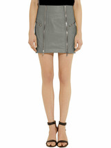 Jupe Cuir S Femme Taille Mini Gris Look Court Crayon Robe Sexy Femme Au 18 - £43.21 GBP