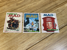 1992 Mad Magazine Trading Card Lot of 3 #55 #62 #167 KG JD - $7.92