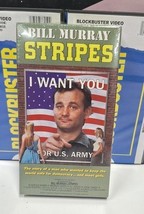  80&#39;s Stripes VHS Movie Bill Murray Harold Ramis John Candy Sealed - $19.95