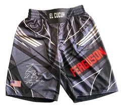Tony Ferguson Firmado Personalizado Negro Mma Lucha Pantalones El Cucuy # Cso - £136.57 GBP