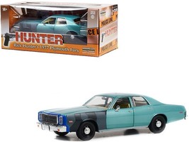 1977 Plymouth Fury Unrestored Turquoise Metallic (Sergeant Rick Hunter&#39;s) &quot;Hunt - £36.61 GBP