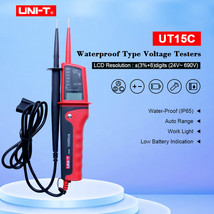 UT15C Digital Voltage Meter Waterproof AC/DC Voltage Testers LCD Display 24 - £51.17 GBP