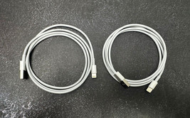 2 x Original Apple Lightning to USB Charger Data Cable for IPhone/iPAD MD818ZM/A - £7.69 GBP