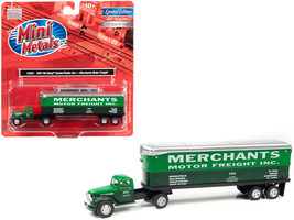 1941-1946 Chevrolet Truck and Trailer Set &quot;Merchants Motor Freight Inc.&quot; Green a - £36.49 GBP