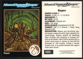 1991 TSR AD&amp;D Gold Border Fantasy RPG Art Card #580 Dungeons &amp; Dragons ~ Monster - £5.61 GBP