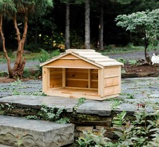 Outdoor Cat House Food Shelter/Cat Food Station/ - LARGE SIZE - $262.65