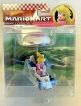 NEW Mattel GVD36 Hot Wheels Mario PRINCESS PEACH B-Dasher + Peach Paraso... - £18.00 GBP