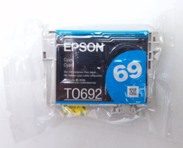 Epson 69 Cyan Ink Cartridges (New WITHOUT Box) - $17.31
