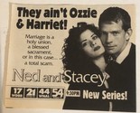 Ned And Stacey Tv Guide Print Ad Thomas Hayden Church Debra Messing TPA11 - $5.93