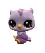 Authentic Littlest Pet Shop Hasbro LPS OOMA OWLER OWL #1-77 Nona Purple - $178.78 MXN