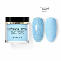 Born Pretty Shimmer Pearlescent Dipping Powder - Crush - Blue Shade - Du... - £3.93 GBP