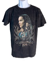 Shadow And Bone Group Boyfriend Fit Girls T-Shirt BlackXL NWT - $19.79