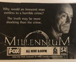 Millennium Print Ad Advertisement Lance Henriksen Tpa14 - $5.93