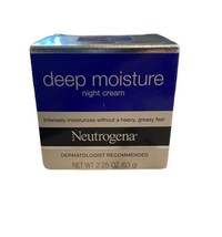Neutrogena Deep Moisture Night Cream 2.25 oz Damaged Box - 1 Box - $39.99