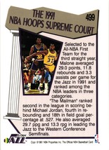 Karl Malone 1991 NBA Hoops Supreme Court Utah Jazz Basketball Card NBA - £0.90 GBP