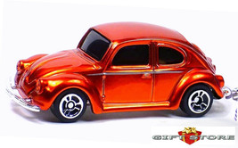 Key Chain Candy Orange Metallic Flake Cooper Vw Old Bug Volkswagen Beetle Cox - £27.39 GBP