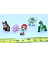 Toy Story 2 pvc mini Action Figure Lot Figurines Buzz Jessie, Bullseye, ... - $26.89 CAD